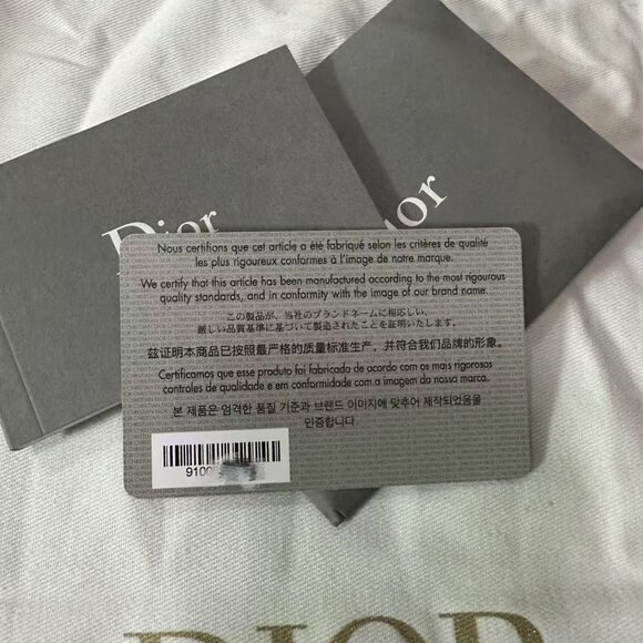 Dior Book Tote Medium Blue Oblique - Picture 11 of 11